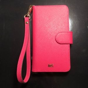 iPhone 10 X Michael Kors Hot pink phone case